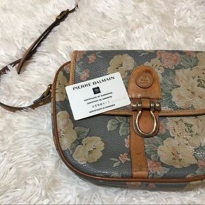 Pierre Balmain Vintage Floral Crossbody